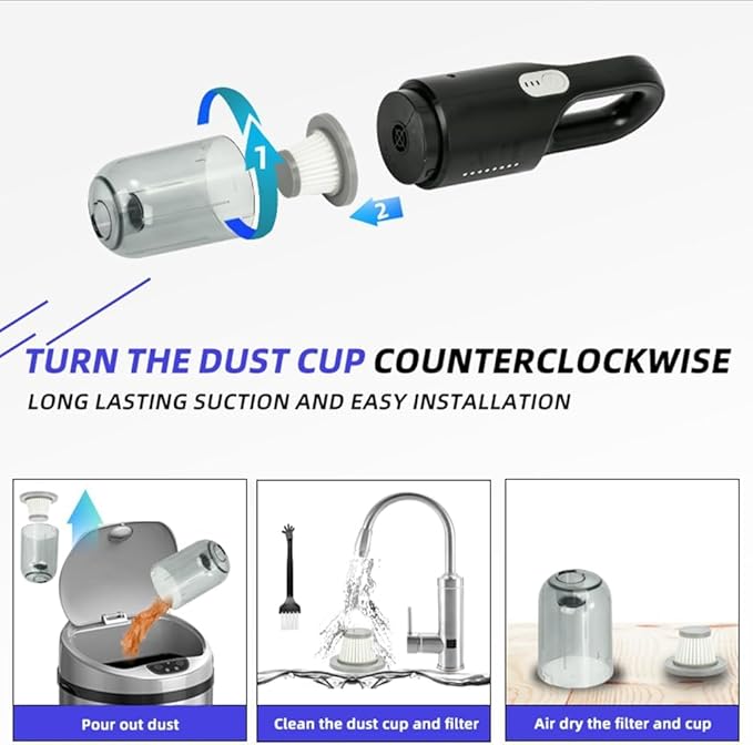 Cordless Vacuum Cleaner Vacuum and Mop Combo Lightweight Rechargable Stick Vacuum Deep Clean and Wash for Home Hardwood Floor Carpet