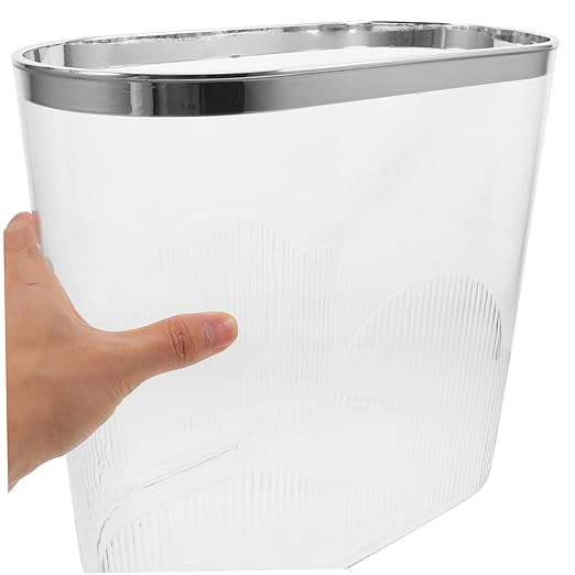 Happyyami Capacity Trash Can Wastebasket for Home Hotel Bedroom Kitchen Effortlessly Organize and Your Space Easy to Clean and Reusable