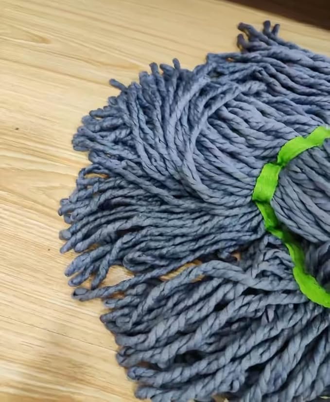 FOTN 2 in 1 Dehydrated Mop 2024 New Self-Wringing Twist Mops for Floor CleaningSelf Wringing 360 Flat Mop with Stainless Detachable Steel Handle (1PC+1 mop Head)