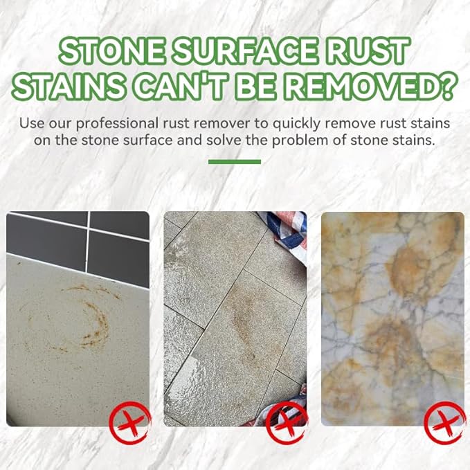 500ml Rust Stain Remover Marble Cleaner Tile Rust Remover Granite Care Agent Nature Stone Care Agent - Professional and Powerful in Removing Rust From Granite Tile and Marble