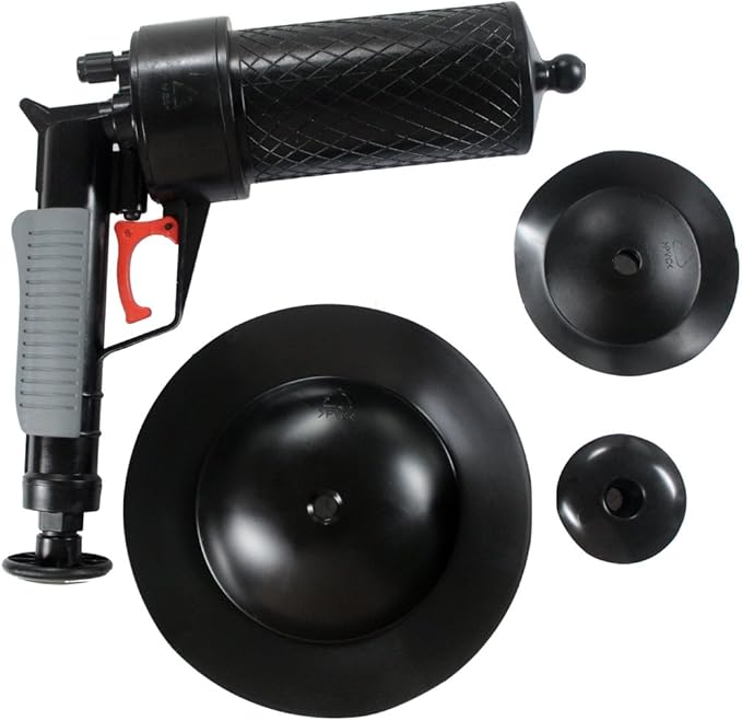High Pressure Kitchen Toilet Drain Pipes Sinks Air Power Blaster Cleaner Plunger