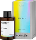 Scentify 5th Ave Aroma Oil Refill Scent for Oil Diffusers - Bergamot Floral Gardenia Scents - Luxurious Relaxing Aromatherapy Diffuser Fragrance 100ml 3.38 oz