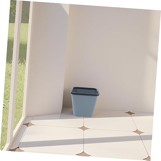 Luxshiny Capacity Trash Can Reinforced Garbage Bin for Home Office and Hotel Use Versatile Wastebasket with Stylish Design for Bedrooms Bathrooms and Kitchens