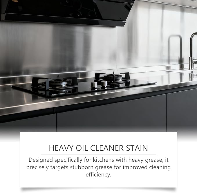 Powerful Kitchen Degreaser Foam Spray Kitchen Heavy Oil Cleaning Agent All Purpose Household Cleaning Spray for Oven All Purpose