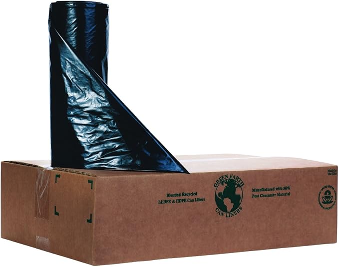 Trash Bag Blk 56g 100ct