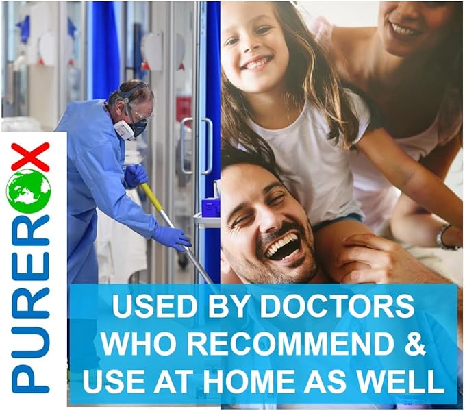 disinfectant (16oz 2pk) Eliminate 99.9999% MRSA Norovirus Viruses Fungus Bacteria. Hospital Grade. Safe for Use Anywhere. No residue. Suitable for All Surfaces.