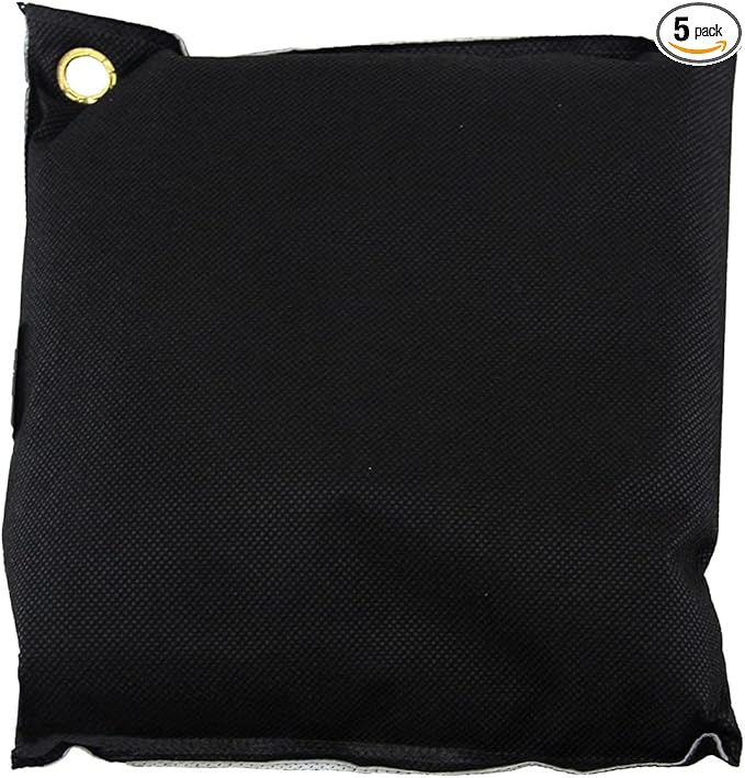 BambooMN Activated Bamboo Charcoal Air Purifier - 250g Black - 5 Bags