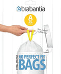 Brabantia Bin Liners Size A 3 L - 60 Bags