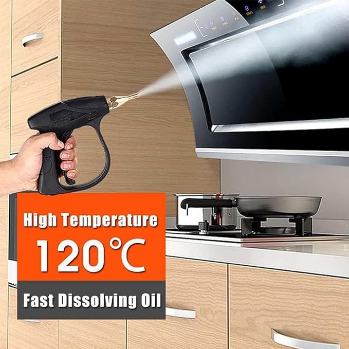 COYEUX Dry Steam Cleaning Machine 2600W Handheld Steam Cleaner 3.5 Bar High Pressure High Temperature for Car Kitchen Bathroom Furniture Tile