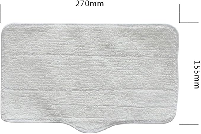 3/5/10 PCS Mop Cleaning Pads for Compatible for Deerma DEM ZQ600 ZQ610 Handhold Steam Vacuum Cleaner Cleaner Mop Replacement Accessory(10 PCS)