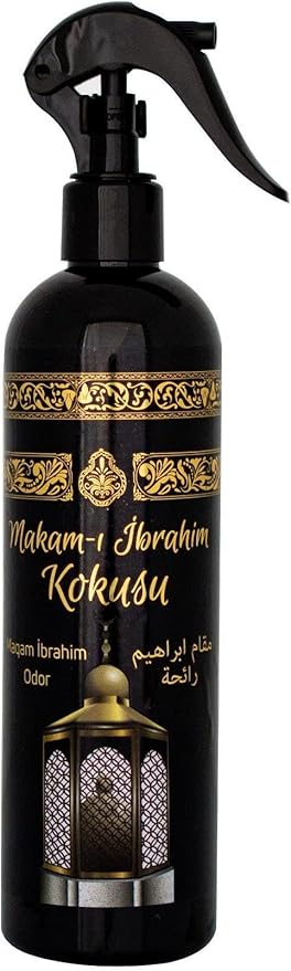 Room Spray Makamı İbrahim Scent 400ml Air Freshener Long Lasting Fragrance for Home Office Prayer Room - One Size