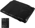 Black Garbage Bags 90x110cm 2.5 Mil Thick 25pcs Heavy-duty Plastic Trash Bags for Kitchen Bedroom Office Bathroom Household Use