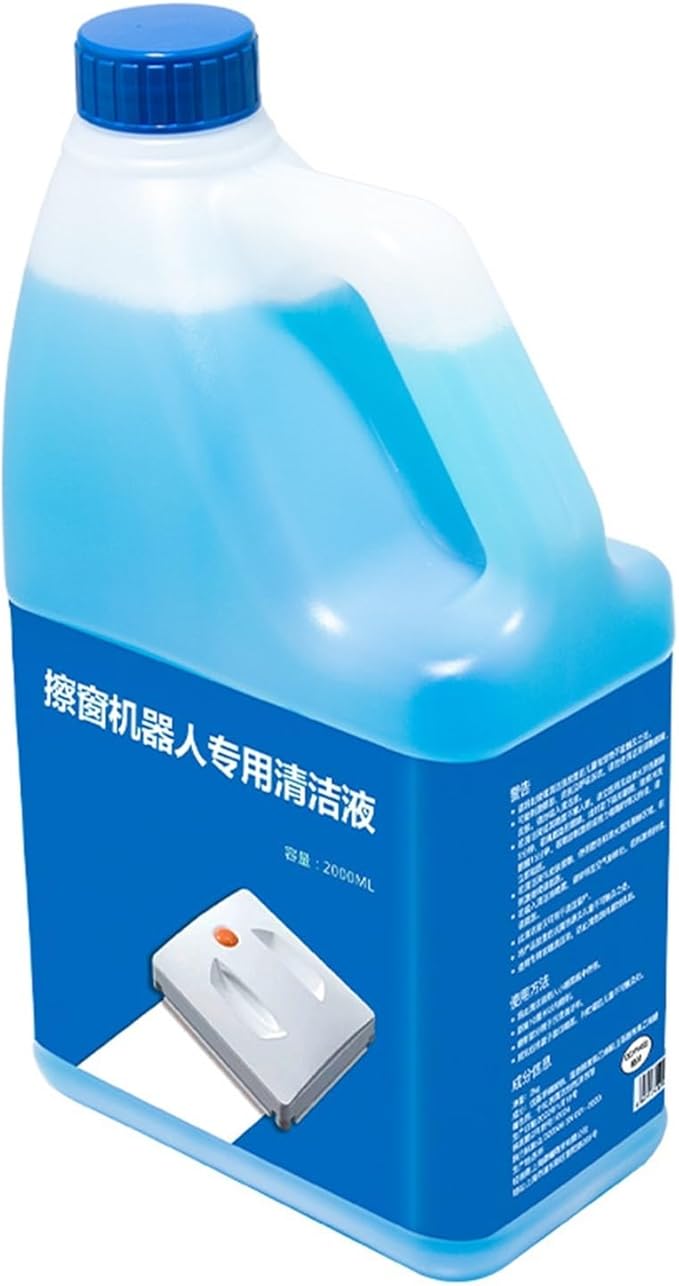 2000ml Window Cleaning Liquid for All Window Models/Window Cleaning Accessories/Compatible with ECOVACS Winbot W2 Omni/W2 PRO/W2 PRO Omni /W1 PRO/WINBOT MINI HA41