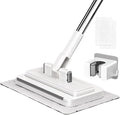 Mop Without Wash Cleaning Tool with Non-Contact Clip Design and 2 Reusable Cloths Mop for Multiple Surfaces | For Cleaning Home Kitchen Living Room Azule Wood Floor
