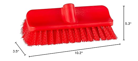Remco - A Vikan Company ColorCore 10 High-Low Deck Brush Stiff
