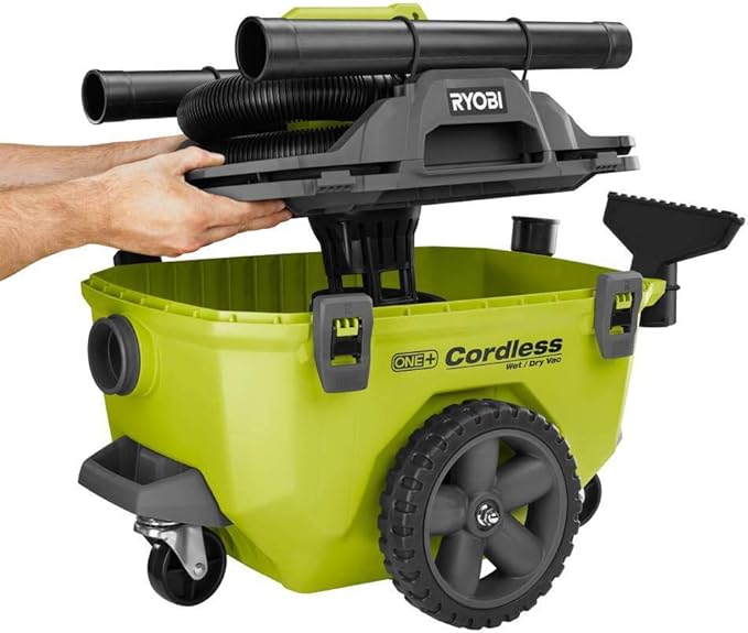 Ryobi 18 Volt ONE+ 6 Gal. Cordless Wet/Dry Vacuum (Tool Only) (Non-Retail Packaging)