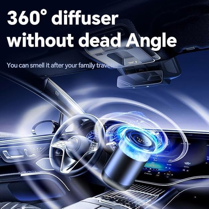 TOMSE 1 Pcs Spray Car Viewing Aromatherapy Diffuser for Pagani Huayra Coupe/BC/Roadster BC/Imola/Tricolore/CodalungaRechargeable Auto On/Off Diffuser Long-Lasting Fragrance Portable Interior
