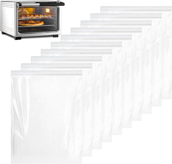 Oven Rack Cleaner - 10 Pieces Cleaning Degreaser Bag | Microwave Toaster Cleaner | Leakproof Oven Rack Cleanerr For Stove Microwave Grilling Toaster Kitchen Cooking Baking Roasting Camping Barbecue