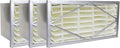 Filterbuy 20x20x6 Air Filter Header (3-Pack) Rigid Cell Filters HVAC (Actual Size: 17.75 x 17.75 x 5.75)