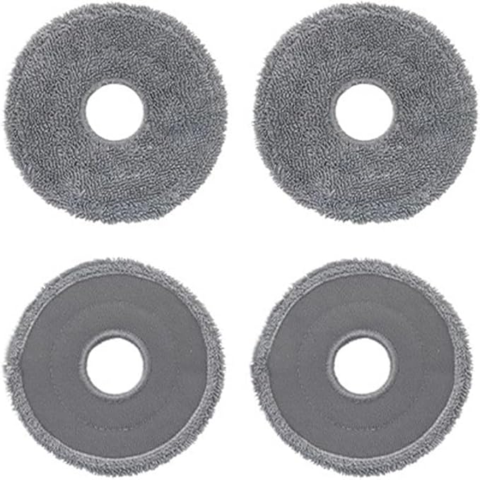 Mop PadsCompatible For Roborock G20S Ultra/Saros 10R/G30 Space/Saros Z70 Accessories Replacements Parts Moppinga(4 Pcs)