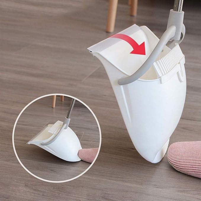 Dust Pan and BroomDustpan Cleans Combo for Home Kitchen Room Office Lobby Floor Use Upright Stand Up