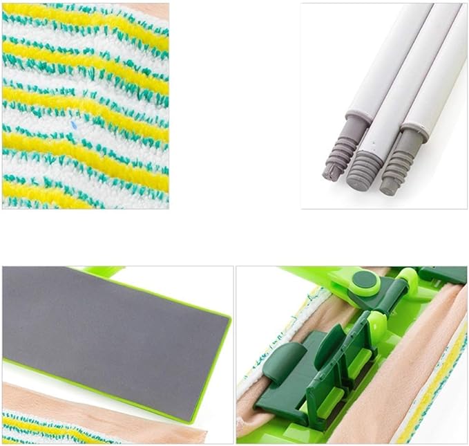 Professional Microfiber MopStainless Steel Handle Cloth