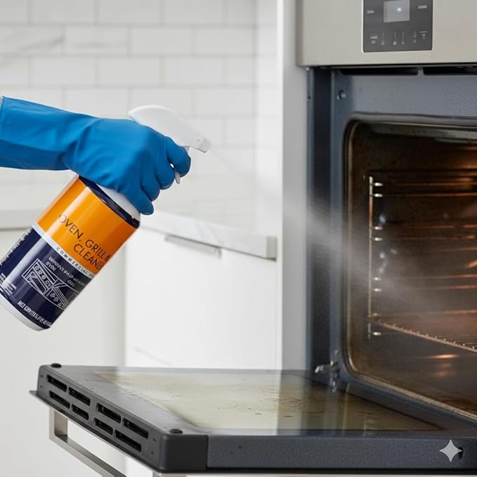 Commercial Oven Grill and Fryer Cleaner 32 oz. Pack of 3