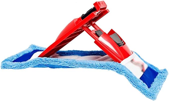 Mop - Professional Microfiber Hardwood Floor Mop Flat Mops with Pieces Reusable Washable Pads for Home and Office Wet or Dry Floor Cleaning