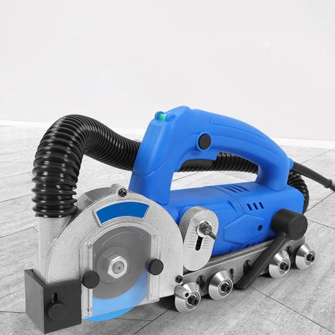 1200w Professional Tile Grout Removal Machine 9000rpmElectric Grout Remover with Self Vacuuming Designfor Efficient Cleaning of Old Cement Between Ceramic Tiles