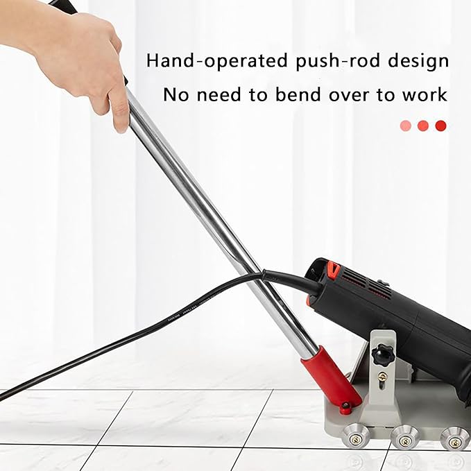 Tile Gap Cleaner Machine Electric Cutting Seam Cleaning Machine Caulking Tool Kit with 4 1.2 Thick Saw Blade for Seam Shower Bathtub Tile Floor