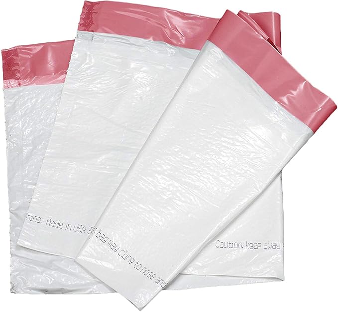 Commander 13 Gallon 0.72 MIL White Tall Kitchen Trash Bags - 24 x 27 - Pack of 100 - For Home Kitchen &amp Bathroom