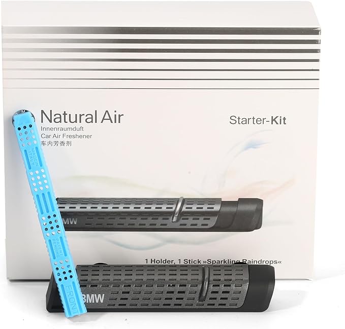 Replacement for BMW Holder Starter Kit Interior Fragrance Natural Air Freshener Diffuser with 1 Scent Stick