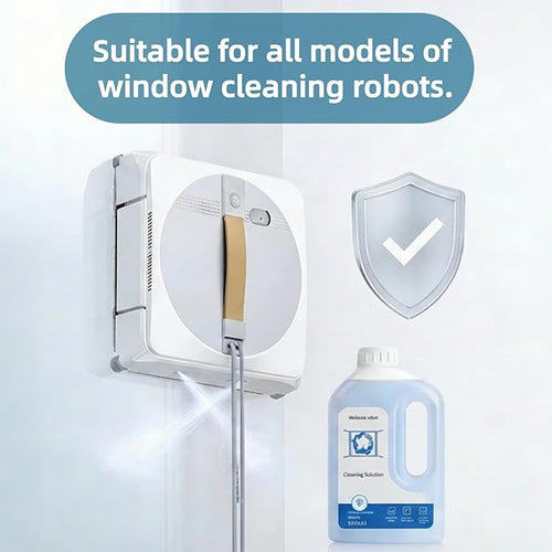 1L Window Cleaner Cleaning Solution Compatible with ECOVACS Winbot W2 PRO Omni/W2 Omni/W2 PRO/W1 PRO/WINBOT MINIGlass Cleaner LiquidWindow Cleaning Robot.(1 Bottles)