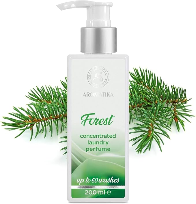 Concentrated Laundry Perfume Forest 200ml - Liquid Perfume Laundry - Linen Freshener - Laundry Scent Booster - Cotton Perfume - Washing Fragrance - Fresh and Long Lasting Scent