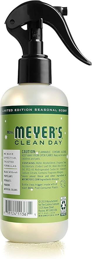 MRS. MEYER'S CLEAN DAY Room Freshener Iowa Pine 8 Fl Oz. (Pack of 3)