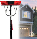 10.8M Telescopic Cleaning Pole Window Cleaning Equipment with Cleaning Tools Indoor and Outdoor High-Level Glass Cleaning Tools.7.2m/24ft