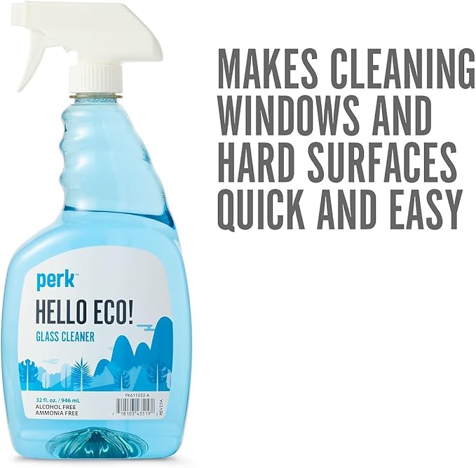 Sustainable Earth Citrus Glass Cleaning Spray 32 oz Bottles 12/Carton — Ammonia‑Free Streak‑Free Glass &amp Surface Cleaner