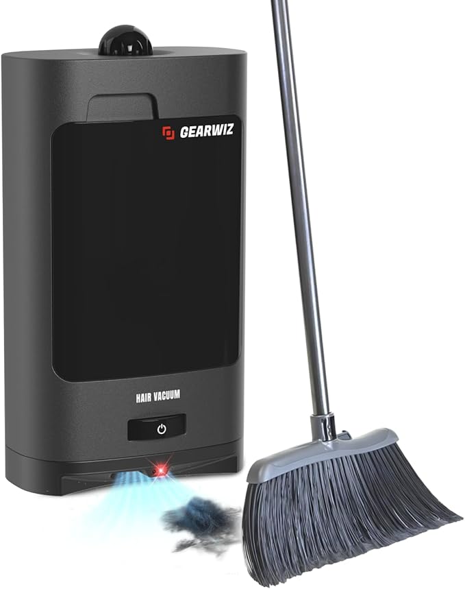 1400W Touchless Automatic Vacuum Dustpan – Motion Sensor Hands-Free Electric Dustpan for Pet Hair Dirt &amp Debris – Powerful and Energy Efficient Cleaning Solution for Home Kitchen &amp Office