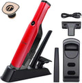 Handheld Vacuum Cordless15KPA High Power SuctionUSB Quick ChargeCar Vacuum Cleaner with Storage DockLightweight Rechargeable Dust Buster with Crevice Tool Pet Brush Hand Vac for HomeRed