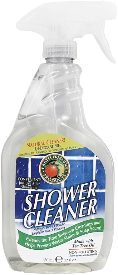 Earth Friendly Products Shower Kleener Made with Tea Tree Oil 22 Ounces (Pack of 12)