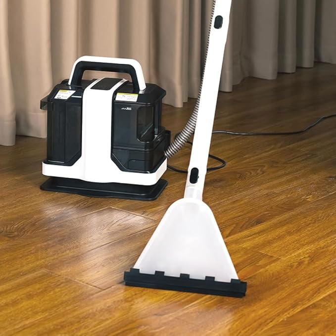 Portable Upholstery &amp Carpet Cleaner – Multi-Purpose Cleaning Machine for Sofas Mattresses and Interior Surfaces