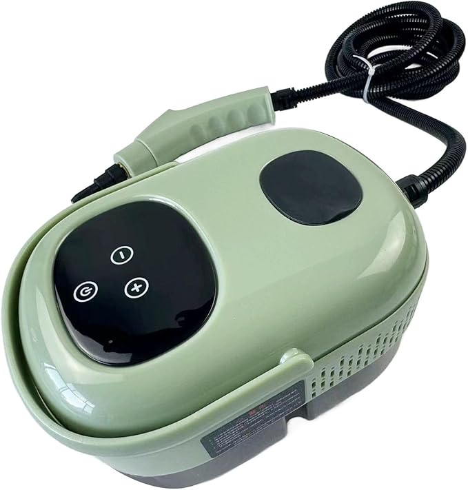 High Pressure Steam Cleaner Smart 2500W Portable Handheld Steam Machine Green (US Plug 110V)