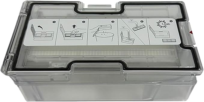 Compatible For Roborock S8 Dustbin 400ml Capacity Accessories For Roborock S8 Robot Vacuum Cleaner Dust Box Global Version Spare Parts
