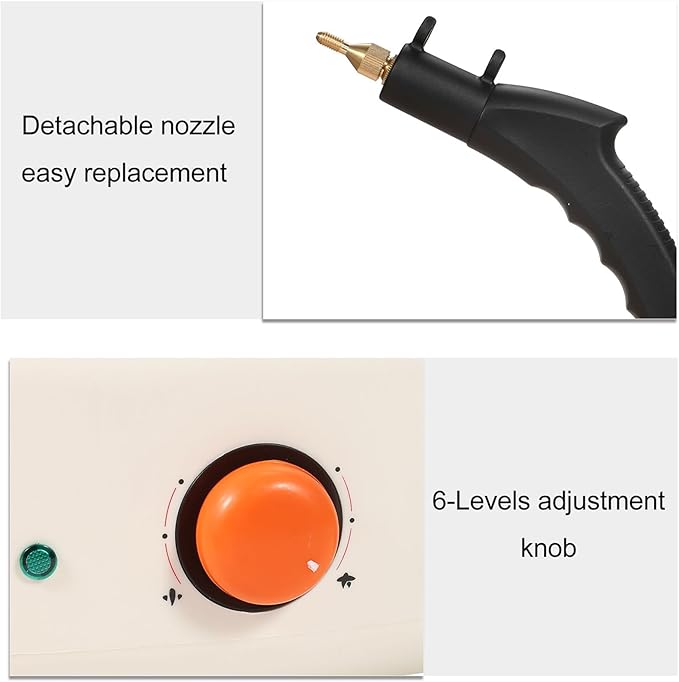 Handheld Steam Cleaner Machine 2500W 1500ML Water Tank Multifunction Portable Electric Steam Cleaning Cleaner with 3 Brushes High Temperature Fast Heating Steamer for Car Bathroom and Floor Tiles
