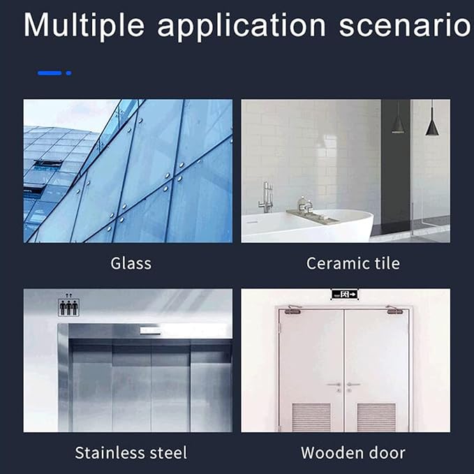 Window Cleaner RobotAutomatic Water Spray Smart Glass Cleaning Robotic3 Cleaning Methodsfor Indoor and Outdoor Glass Tile Window Smart Cleaner Kit