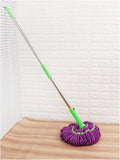 Easy Self Wringing MopMicrofiber Squeeze Replacement Dry &amp Wet for HardwoodTile &amp Floor Cleaning(E)