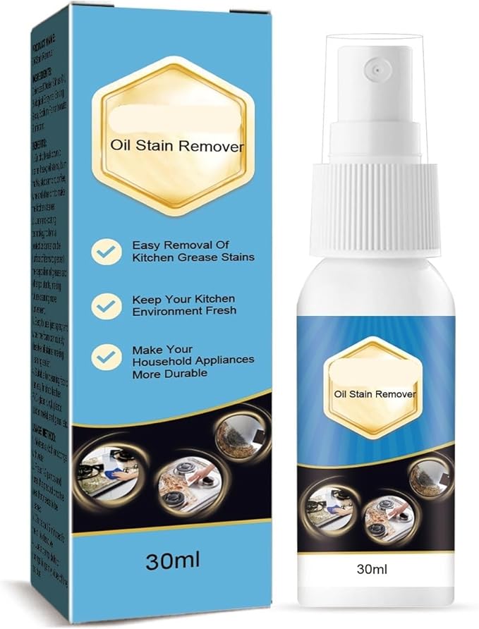 Kitchen Grease Remover - Heavy Duty Cleaner For Oven Hoods Stovetops Sinks &amp More(3PCS)