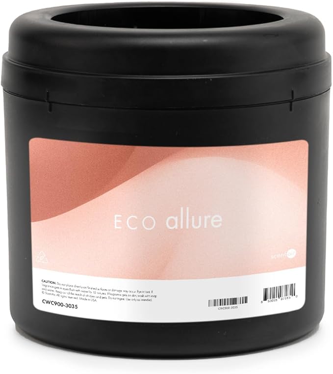 ScentAir Whisper Home Monthly Plug-in Refill Fragrance Cartridge for Home and Office ECO Allure