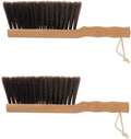 Whisk Broom Hand Held Bench Brush Encrypted Bristles for Hand Broom Extended Handle for Easy Holding Drafting