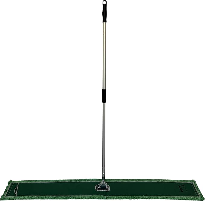 60 Premium Green Microfiber Dust Mops - 6 Pack